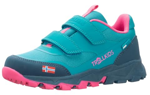 Trollkids Kids Preikestolen Hiker 37, Dark Turquoise/Madeira Blue