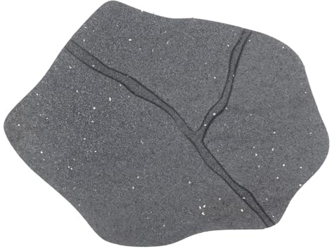 Nicoman WALKWAY Garden Recycled Stepping Stone, 51 x 38 cm, 1.8 cm Thickness (Grey, Pack of 1)