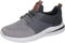 Skechers Men's Delson 3.0 Cicada Sneaker, Gray Black Knitted Mesh W Synthetic, 10 UK