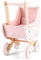 New Classic Toys Puppenwagen mit Bettzeug - Rosa