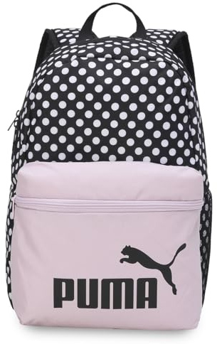 PUMA PUMA Phase AOP Backpack - Zaino Adulti unisex, PUMA Black-Polka Dot AOP, OSFA -
