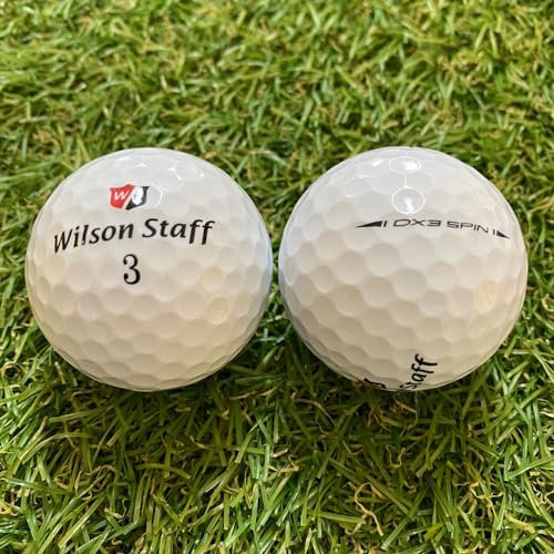 50 Wilson DX3 Spin Lakeballs/Golfbälle AAA/AA Qualität