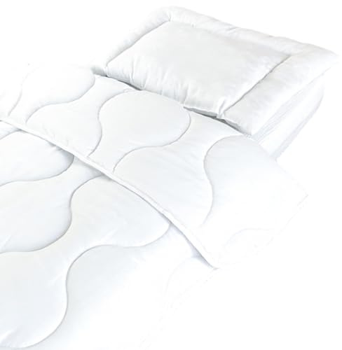 Kinderbettdecke 100x135 cm + Kissen 40x60 cm, 2-teiliges Set, 95°C waschbar