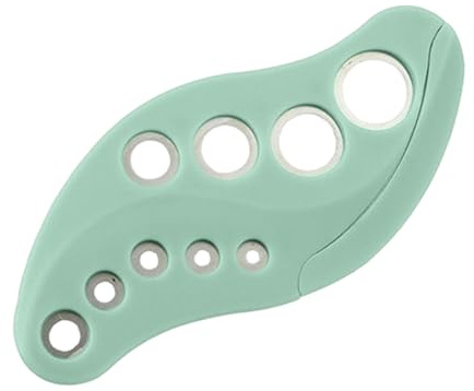 Herramienta peladora para cilantro, acero inoxidable con 9 orificios para pelar alimentos – Utensilios de cocina para pelar, rallar, rebanar hierbas aromáticas, col negra, albahaca y romero