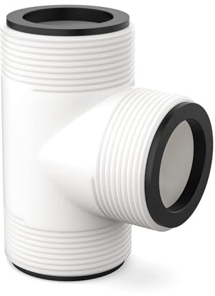 Raccord de tuyau en T pour piscine,Kit de Raccordement de Piscine 1,5 pouces,Pool Hose T Splitter Compatible,pour Above Ground Pool Hoose Connector Parts