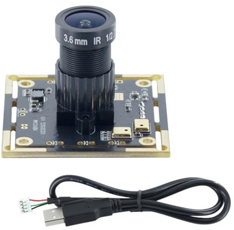 Module de caméra USB 2 MP pour les applications de numérisation rapide avec double microphone numérique intégré pour appareils de numérisation USB Embeddes Module de caméra