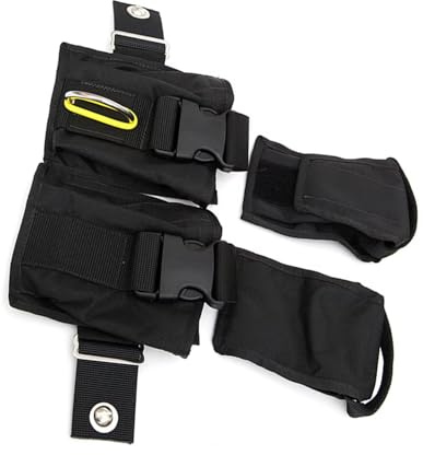 ZYKEJJDDAK Sac de poids de 3,6 kg pour plongée sous-marine, poches à libération rapide, poche de poids compacte, sac de plongée pour plongée sous-marine, poche de poids à libération rapide