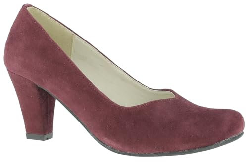 Hirschkogel Damen 3000507 Pumps, Rot (Bordo)