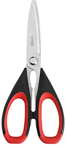 LIVINGO Kitchen Scissors Heavy Duty, 8.5 inch Dishwasher Safe Ultra Sharp Premium Heavy Duty Kitchen Shears, Multi Purpose Cooking Scissors Stainless Steel