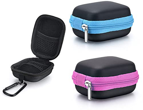 3 pezzi di olio essenziale custodia per il trasporto portatile di dimensioni di viaggio bottiglie a rulli oli essenziali borsa di immagazzinaggio guscio duro custodia tiene organizzatore