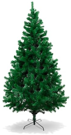 FORÊTS Árbol de Navidad Artificial, Altura de 120 cm / 150 cm / 180 cm / 210 cm, Estructura Desmontable, Ramas Abatibles, Soporte Metálico Plegable, FTS003