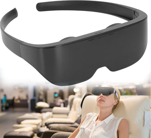 Virtual Reality 3D-glasögon, lätta VR-smarta glasögon Virtual Reality-glasögon, 3D IMAX Gaint Screen Myopia Friendly VR-glasögon, 8000mAh batteri, justerbar 4K HD, 0-700° fokusjustering
