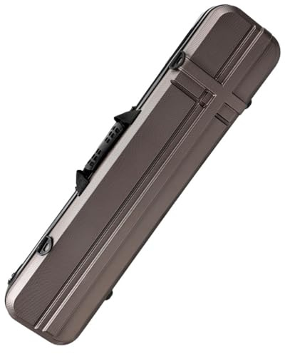 Étui Rigide pour Arc Recurve Takedown,Sac de Voyage Et de Tir à L'arc en ABS pour La Chasse Et L'entraînement,Sac à Dos Léger Avec Rembourrage en Mousse épaisse Et Poches p(Size:90*20*14cm,Color:café)