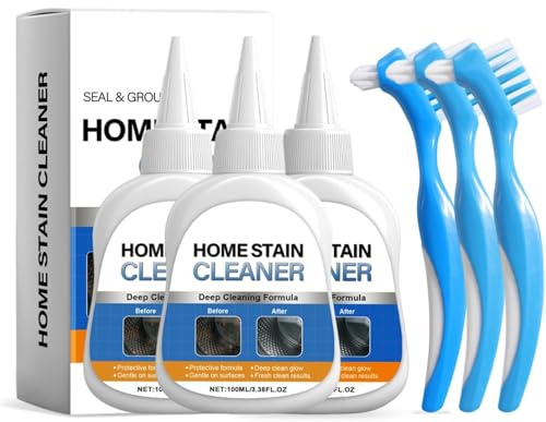 Multi-purpose gel, household stain cleaning gel, deep cleaning gel for tile grout, washing machine seals, refrigerator rubber, wall and shower stains, bathroom and kitchen household cleaning tools