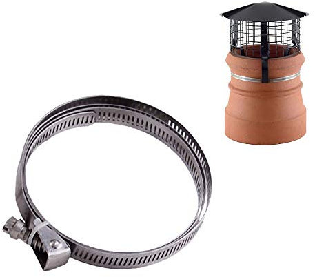 Chimney Cowl Replacement Fixing Strap - Metal Strap for Chimneys