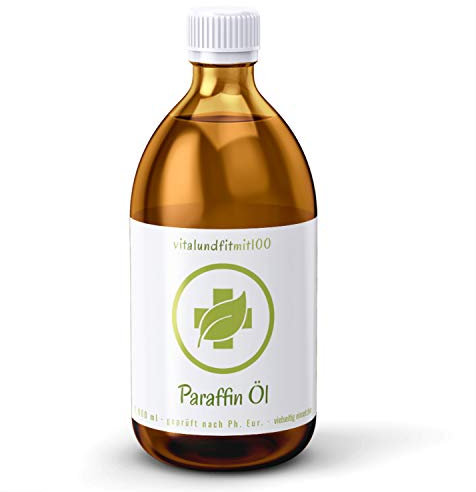 Paraffinum Paraffinöl (Ph. Eur.) 1000 ml, Pharmaqualität, dünnflüssiges & geruchfreies Paraffin-Öl, aus Deutschland