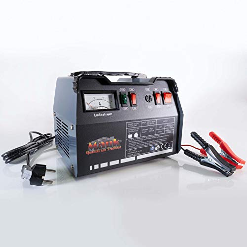 Mauk KFZ Batterieladegerät | Akku Batterie Werkstatt Ladegerät 12/24V 225Ah | PKW LKW Boot