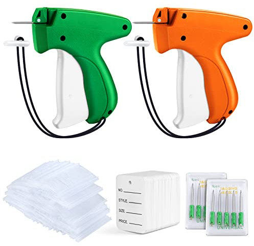 ELECLAND Etikettierpistole für Kleidung, Etikettierpistole, mit Etiketten, Widerhaken, extra Nadeln, 2262 Stück