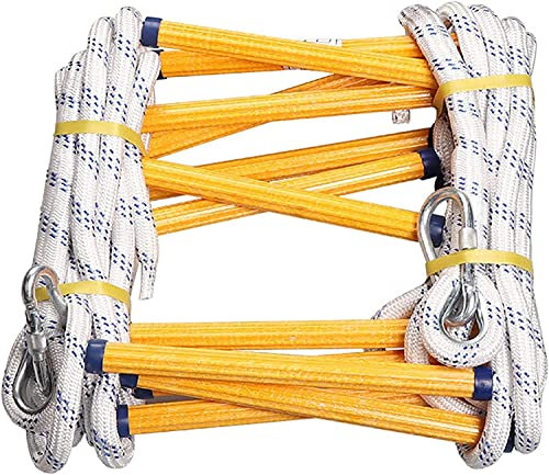 DLYZAYE Fire Escape Ladder, Fire Escape Ladder,Fire-Resistant Rescue Fire Escape Rope Ladder,Emergency Safety Escape Ladder,Multifunctional Ladder/30M