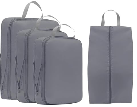 De Compresión Para Equipaje De Viaje - Juego De Organizadores Para Maletas Y Accesorios - Accesorios Impermeables Almacenamiento Ropa para Viajes Carretera Vacaciones Exteriores