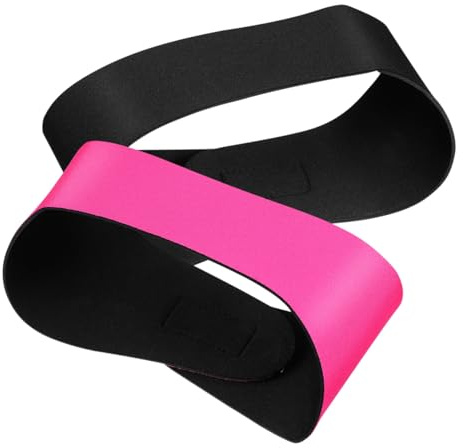 FOMIYES Fasce per Nuoto Bambini 2 Pezzi in Neoprene Elastico Antipiega Protezione Orecchie per Sport e Piscina Riutilizzabili e Comode