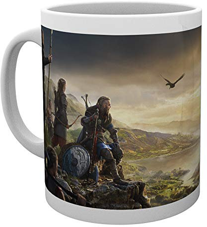 GB Eye Limited Mug - Assassins Creed Valhalla Vista MG3852 weiß