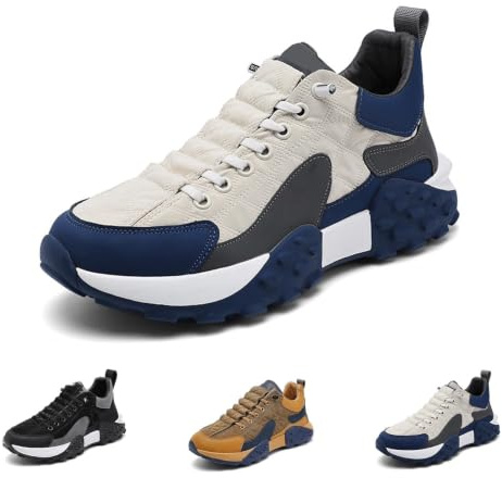 Ortopediska komfortsneaker for män 2024, vattentäta, halkfria ortopediska skor som andas, Sneakers for män, ortopediska skor med luftkudde som kan glida på