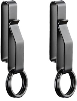 KGDUYC Llavero tactico, Mosquetón Llavero Multiusos táctico Universal para Llave de Esposas policiales Reales,Ideal para Cualquier Llave Esposas,Apto para Cualquier cinturón táctico,Tactical Tools