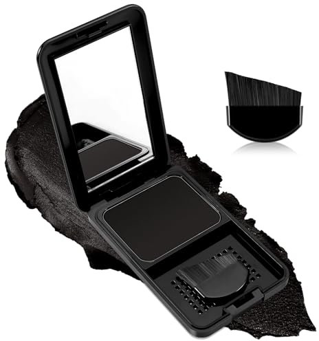 Boobeen Radice ritoccata in polvere per capelli, copertura della radice in polvere per l'attaccatura dei capelli, colore temporaneo per capelli grigi, copertura per capelli diradati per uomini e donne