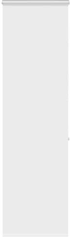 vidaXL shower roller blind with cassette - white water- PEVA, 60x240 cm