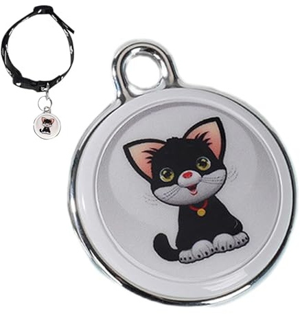 Dispositivo GPS de los Gatos, Herramienta de Animales en Tiempo Real, Dispositivo de Localización de Mascotas, Dispositivo GPS de los Gatos - Rastreador impermeable Anti-p