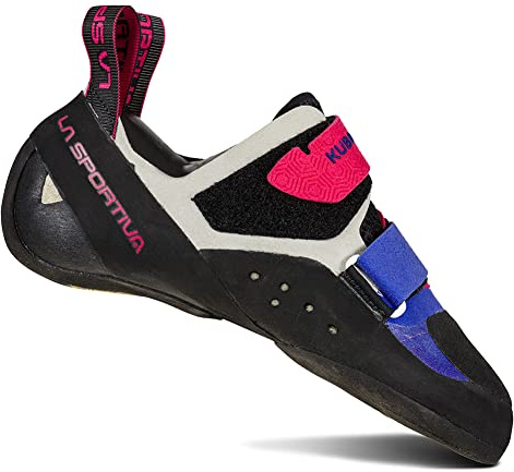 La Sportiva Women's Kubo Climbing Shoes, Royal/Love Potion, 39