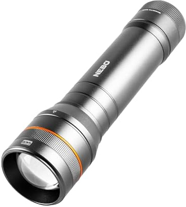 NEBO Newton LED-Taschenlampe, 1000 Lumen, wasserdicht, AA-Batterie, mit Magnetfuß, Schwarz, NEB-FLT-0016-G