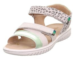 Superfit Mädchen Sparkle Sandale, Weiß Hellgrün 1010, 36 EU