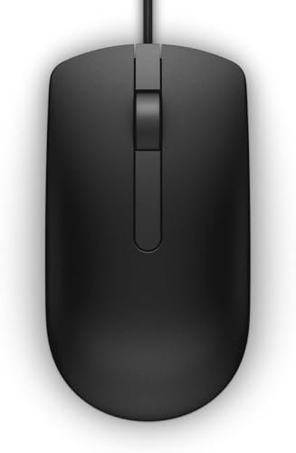 3.0 Wired Slim USB Mouse - Optical 2.4GHZ, 3 Button, 1600 DPI for Computer, Windows PC, Desktop, Laptop Gaming Accessories (Black)