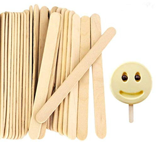 Gshy Eisstöcke aus natürlichem Holz, Zungenspatz, Basteln, für Popsikel, Eiscreme, DIY