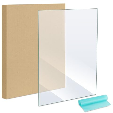 Refrigerator Crisper Glass Shelf Replacement 240350608 AP2115928 Compatible with Fri-gidaire Ken-more Cro-sley Refrigerator Crisper Shelf Insert - 24 x 15.5 x 1/8 in Tempered Glass by Fetechmate