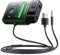 SOOMFON Bluetooth 5.4 Aux Adapter with Noise Cancellation HD Mic, Dual Link Plug & Play Bluetooth Adapter for Car Deep Bass Stereo Music Streaming, Hands-free Calls