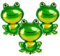 MEJOSER XXL Luftballons Frosch Glücksbringer 2025 Ballons Silvester Neujahr Deko Weihnachten Kindergeburtstag Geburtstag Babyparty Dschungel Party Deko Geschenk (Frosch)
