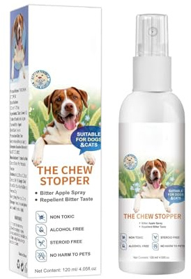 Spray Anti- pour Chiens d'intérieur | Spray d'apprentissage de la propreté pour Chiot | Aide au comportement pour l'urine, Les déjections Canines, Les Meubles, Les Tapis, la Maison, Les