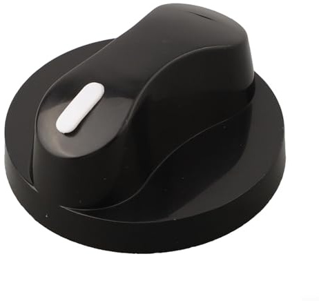 Manopole in plastica per stufa a gas, confezione da 2, apertura da 8 mm, ricambio per interruttore di accensione, design antigraffio per uso domestico e cucina