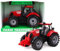 Toyland® 22cm x 12cm Reibung angetriebener Traktor mit öffnender Motorhaube (rot)