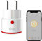Prise connectée Konyks Priska Max 3 FR- WiFi + BT, Fonctions avancées V3, 16A, Compteur de consommation, Compatible Alexa et Google Home & Tuya -
