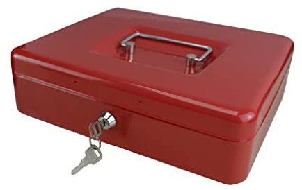 CRISCOLOR Aufbewahrungsbox, Rot, 200 x 160 x 90 mm