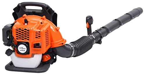 Soplador de hojas para mochila de gasolina 900 m3/h 42,7 cc,color del artículo: naranja