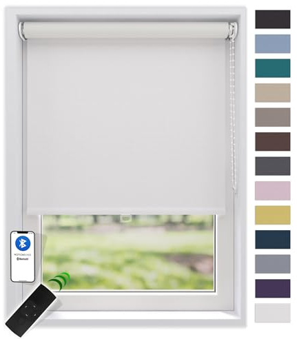 EFIXS Thermorollo White Reflex, Breiten: 40-240, Höhe bis 275 cm, Hier 140 x 275 cm (BxH) Weiss, Verdunklungsrollo, Kettenzug, Springrollo, Motor