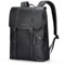 MARKETRON Rucksack Herren für 15,6“ Computer, Business Verhandlung Rucksack für schwarze formelle Kleidung, wasserdichtes PU-Leder