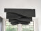 LAUTLOZ Akustik Deckenelement baffelz Waves mit Odenwald-Deckenträger lichtgrau 200x55x2,5cm
