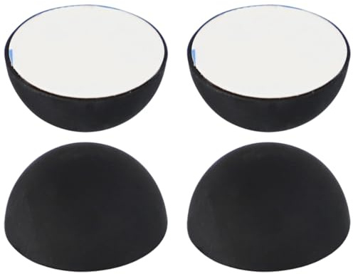 Selbstklebende Silikonfüße, 2 cm Isolationspads, 4er-Pack Plattenspieler-Füße, langlebiges Plattenspieler-Zubehör, Anti-Vibrations-Audio-Pads, geräuschdämpfendes Getriebe, kompakte