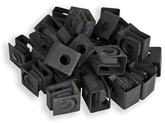RackGold® M6 Slide-on Cage Nuts 25 Pack USA Made